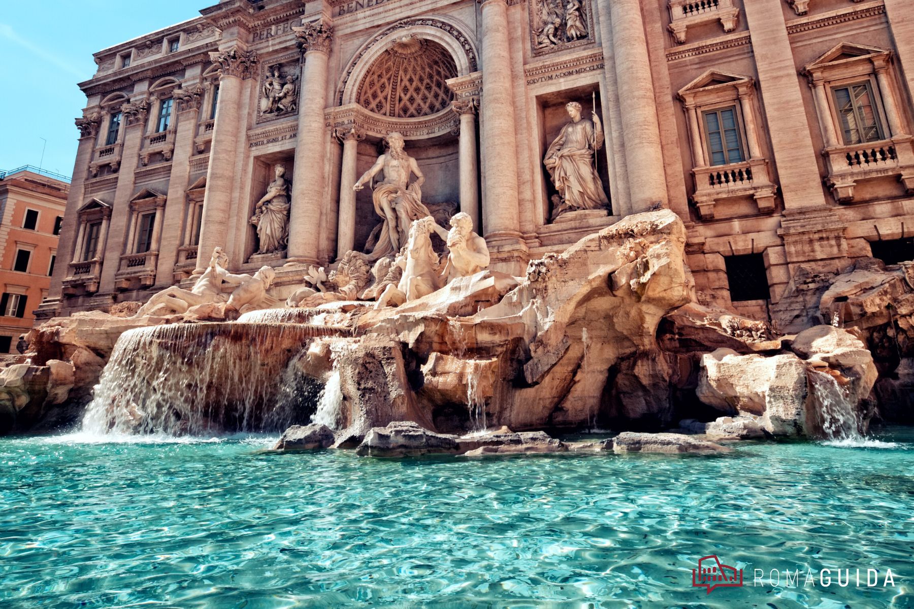 Sotterranei fontana Trevi Acquedotto vergine Vicus Caprarius