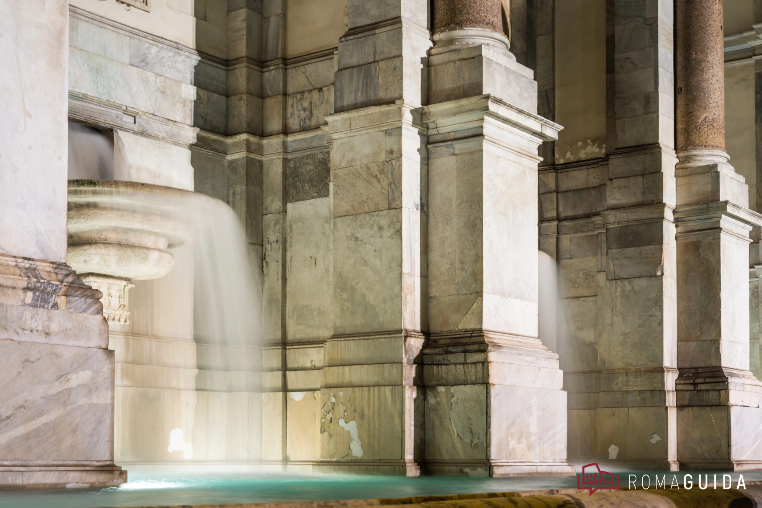 Fontana Acqua Paola Gianicolo giardino segreto Roma