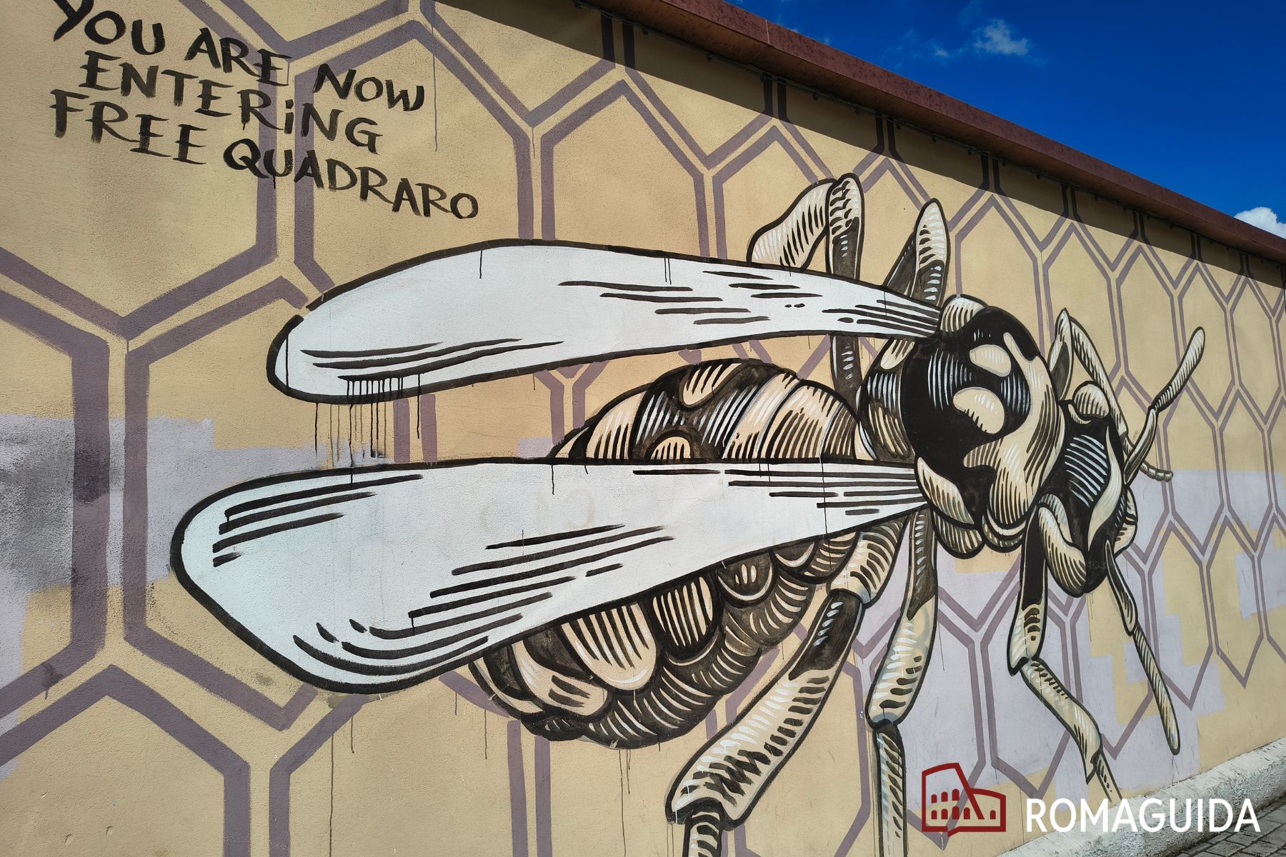 Street Art al Quadraro Roma