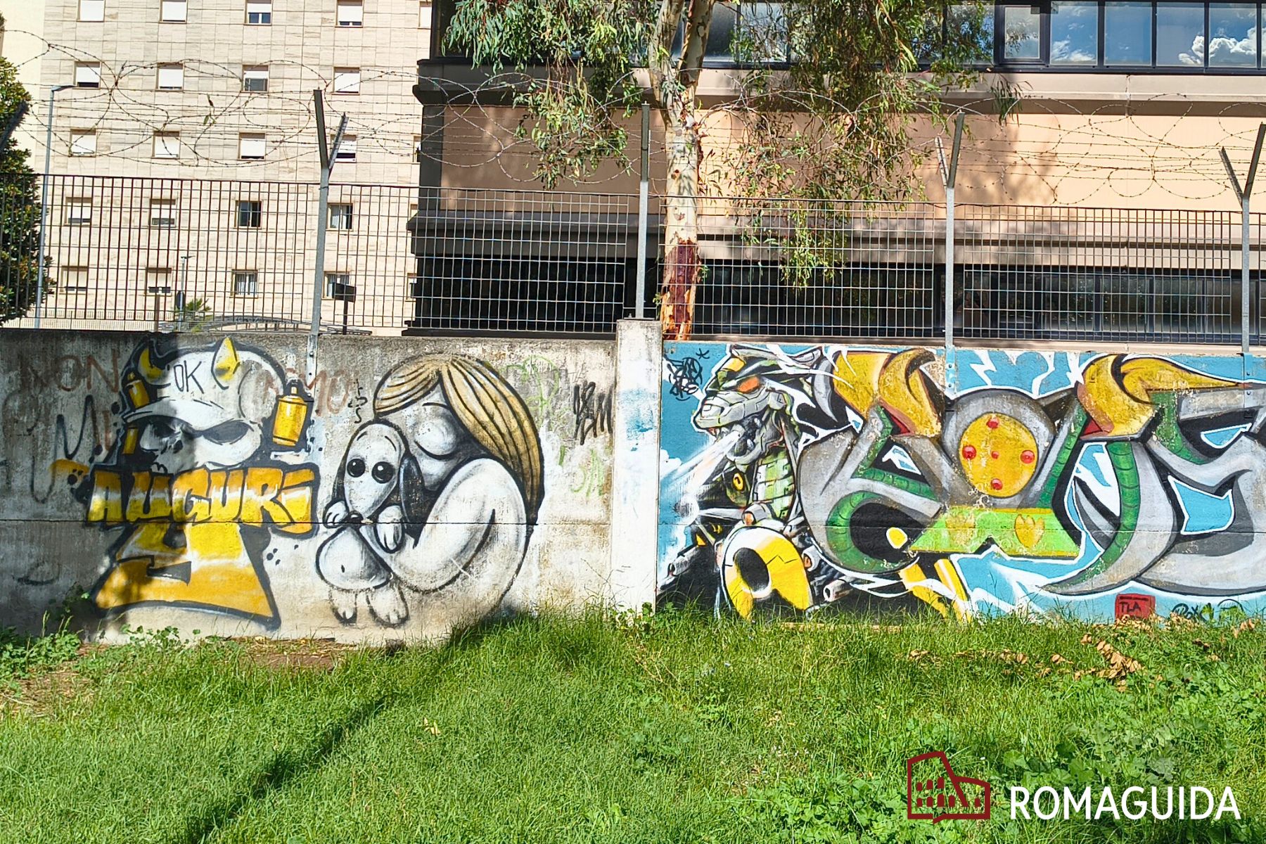 Street Art al Quadraro Roma