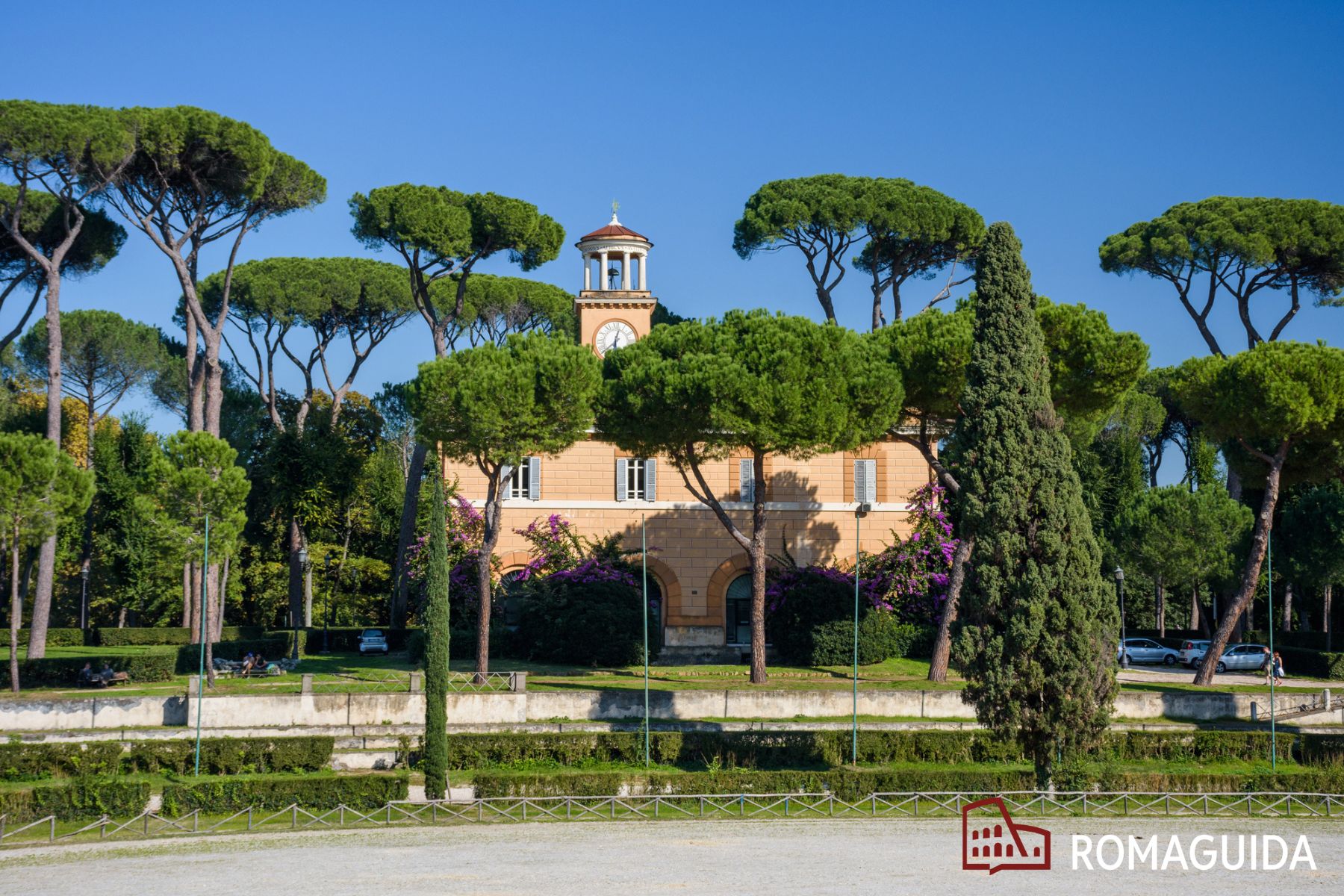 Giardini Villa Borghese Roma
