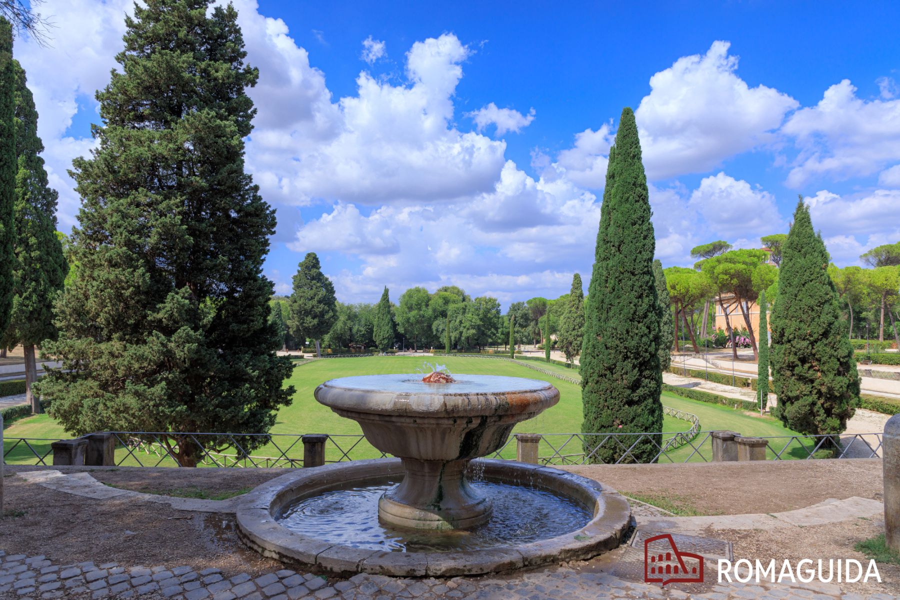 Giardini Villa Borghese Roma