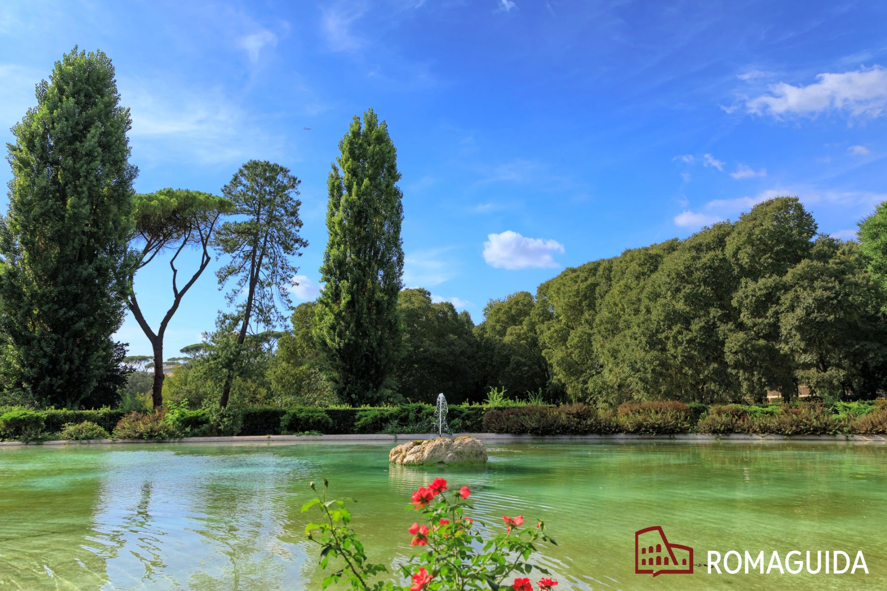 Giardini Villa Borghese Roma