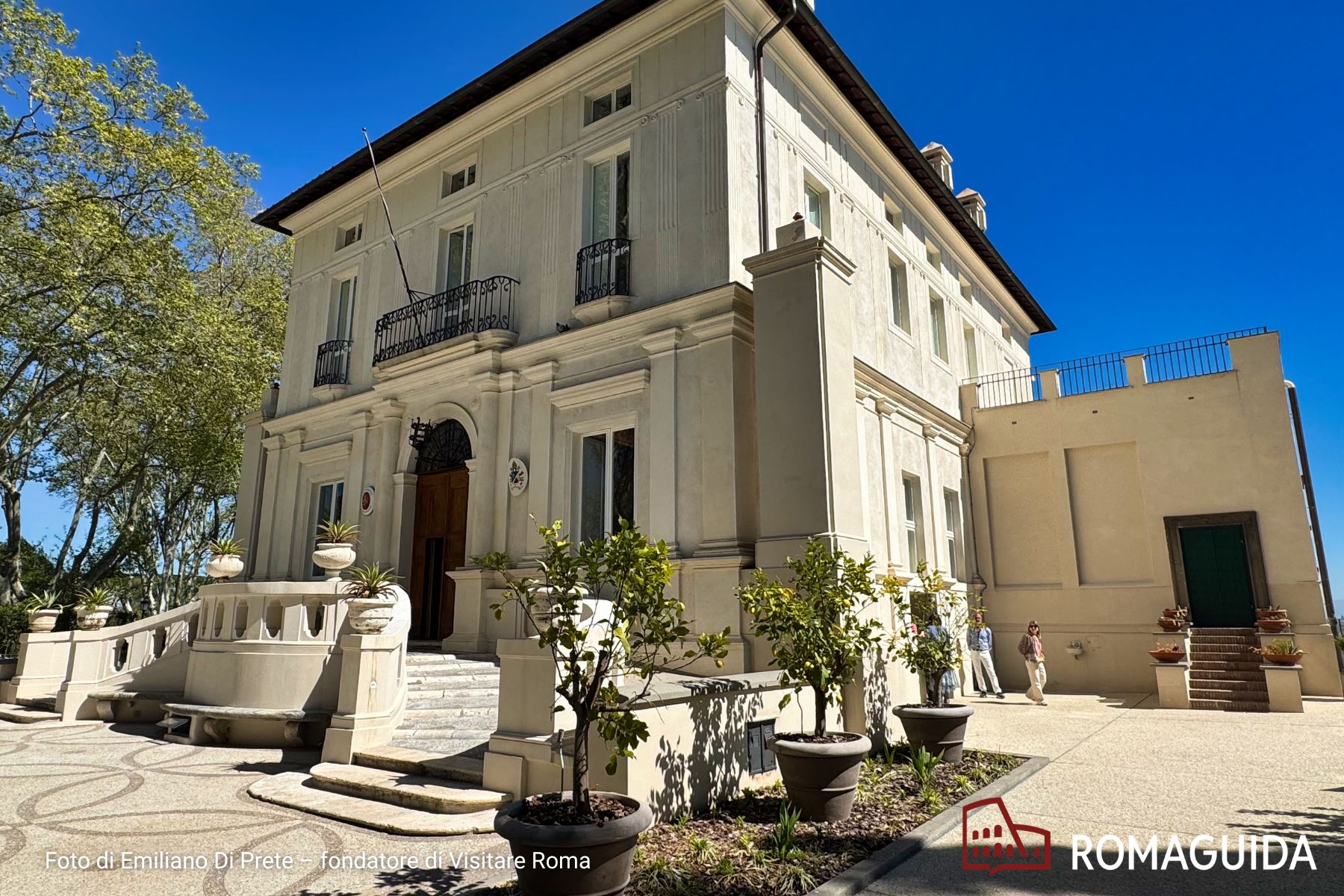 Visita guidata Villa Lante Gianicolo