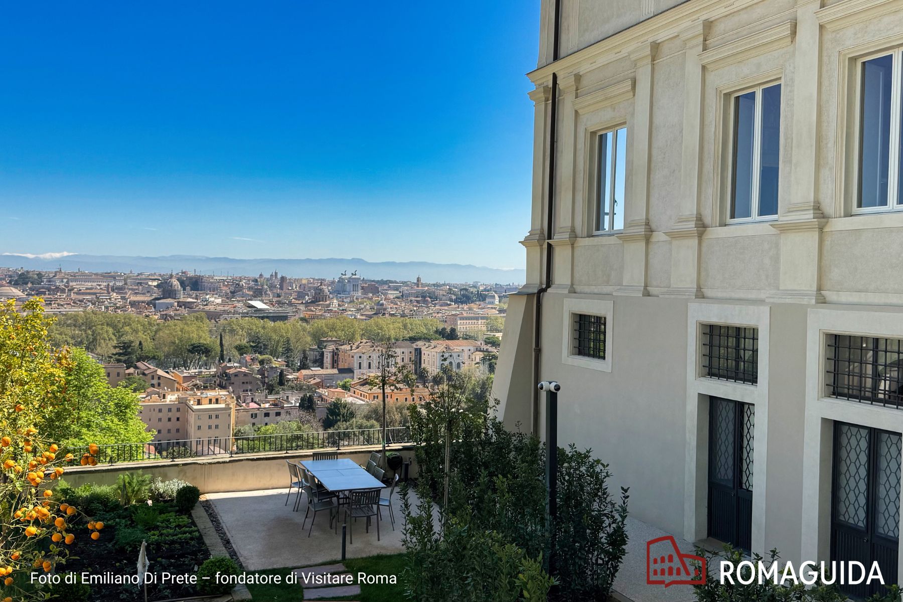 Visita guidata Villa Lante Gianicolo