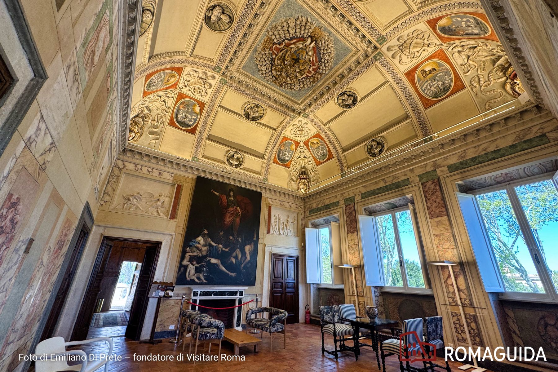 Visita guidata Villa Lante Gianicolo