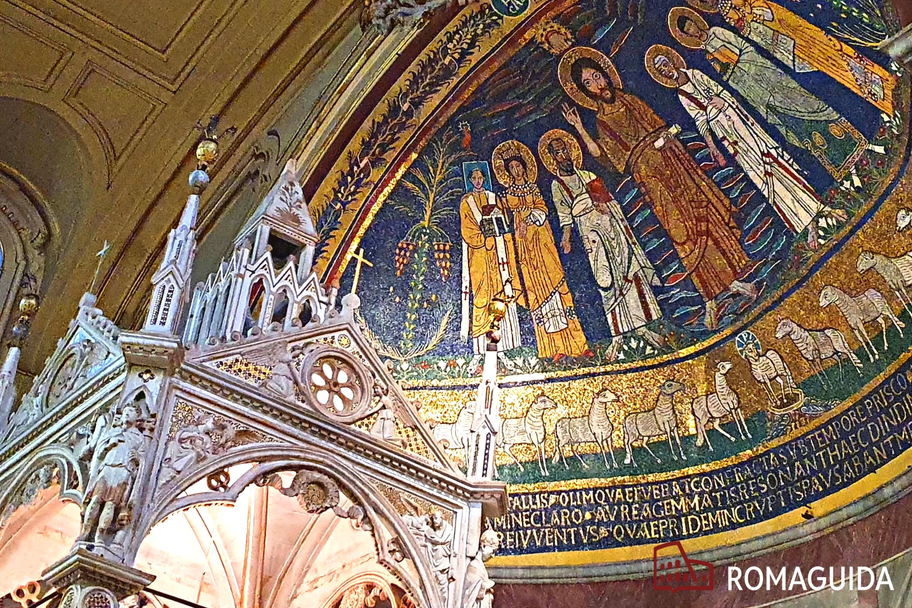 Visita guidata Santa Cecilia e sotterranei a Roma