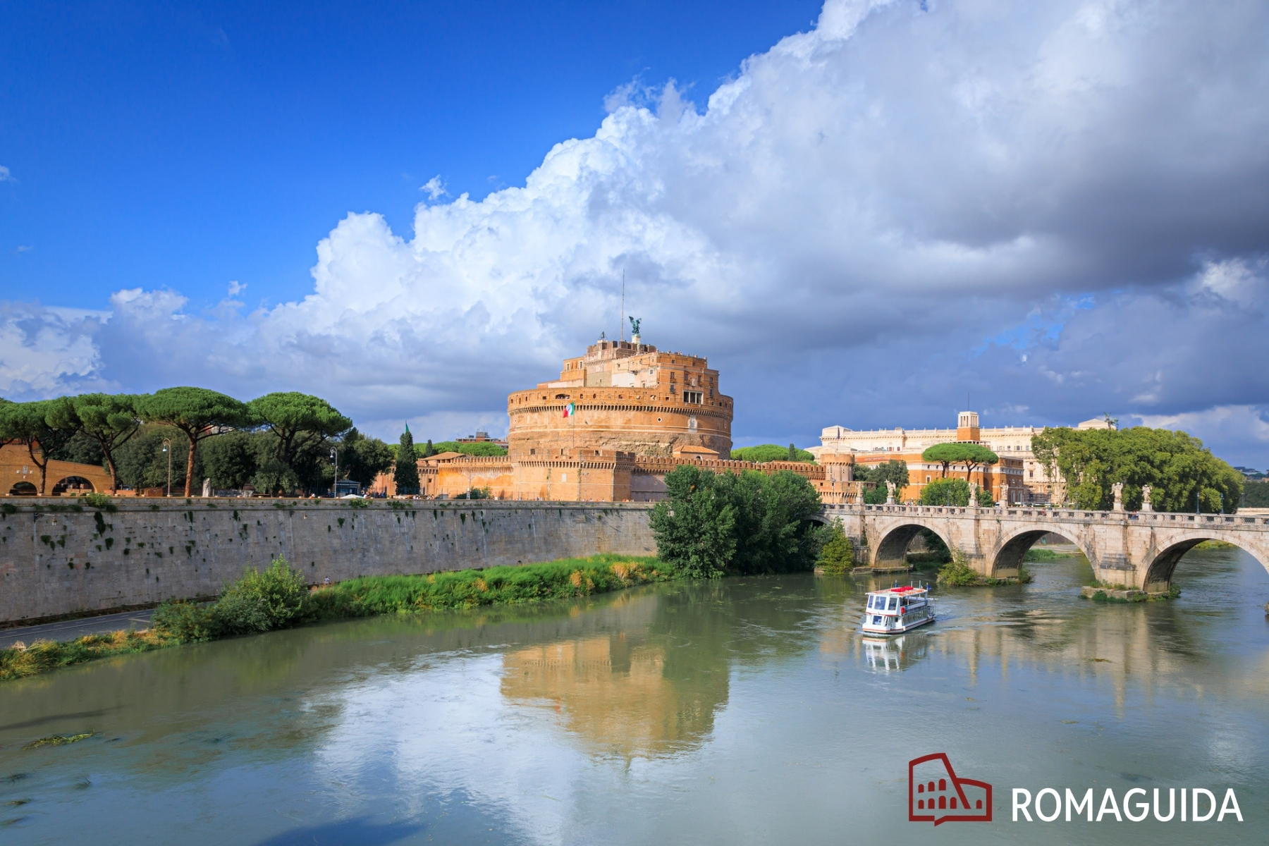 Visita guidata Battello Roma Tevere