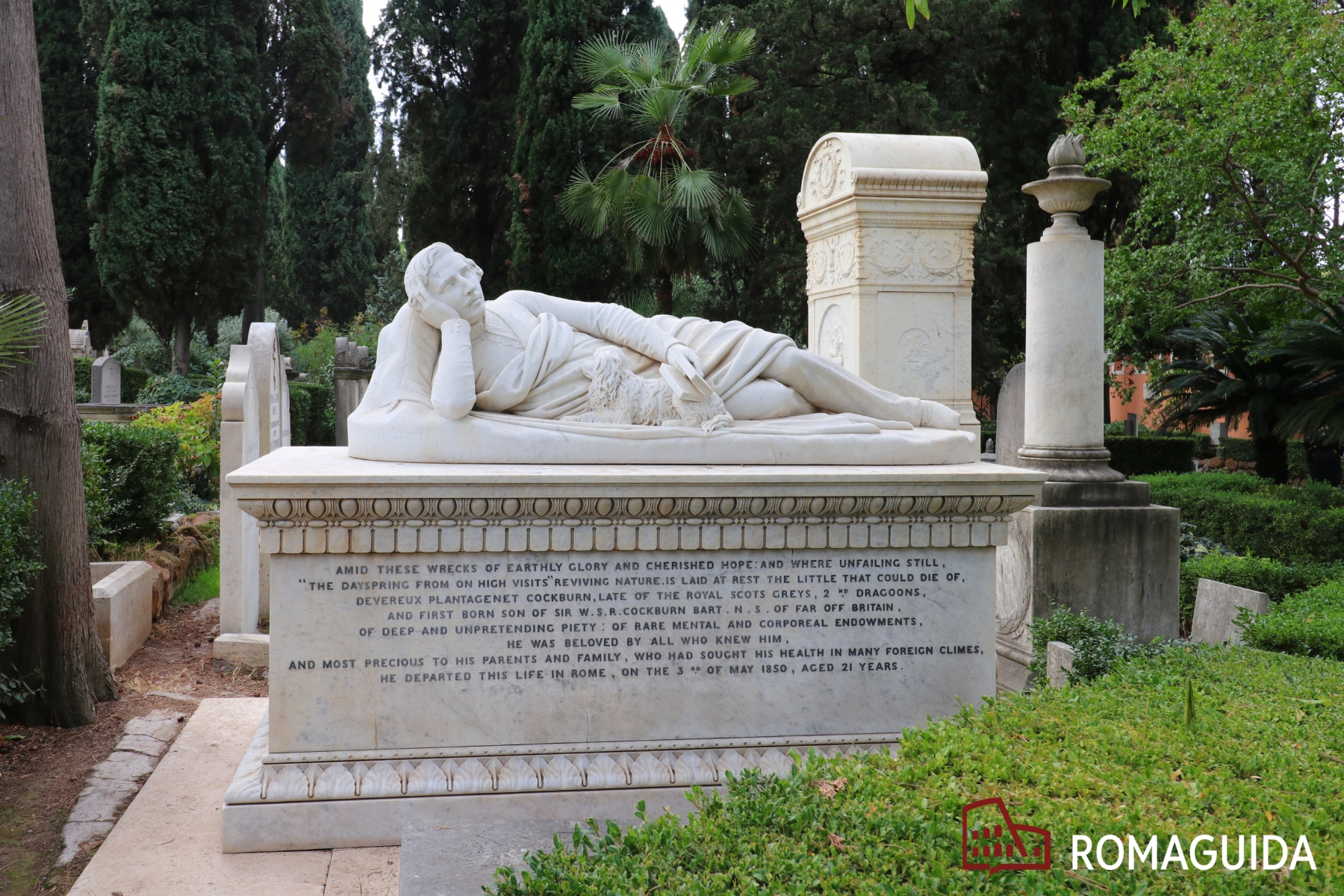 Visita guidata Cimitero Acattolico Romaguida