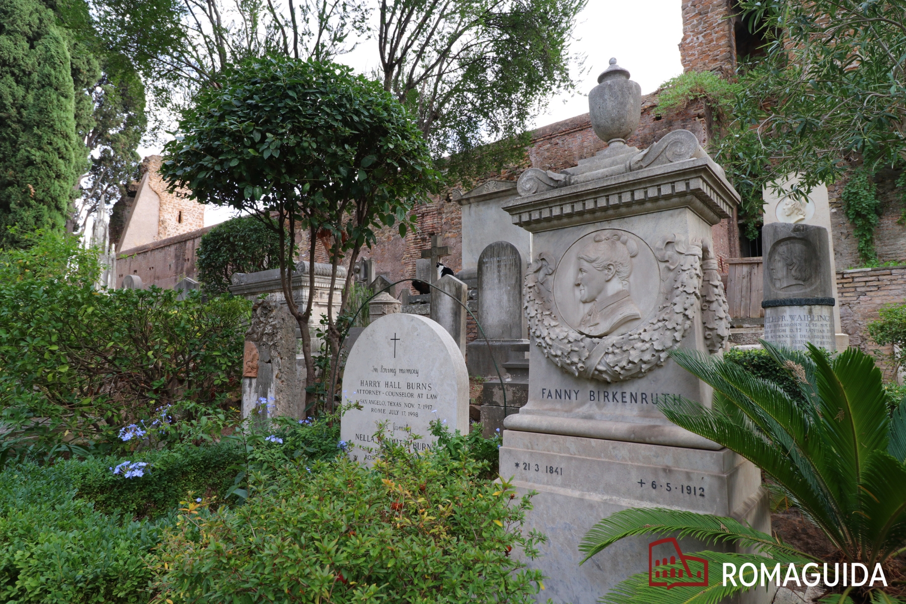 Visita guidata Cimitero Acattolico Romaguida