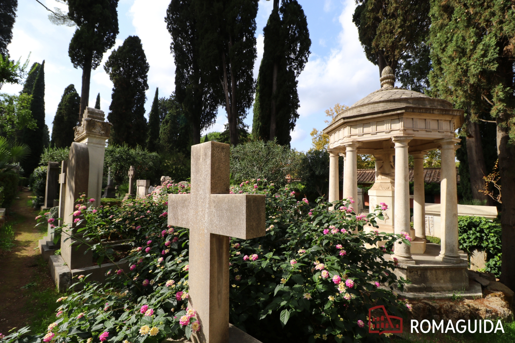 Visita guidata Cimitero Acattolico Romaguida