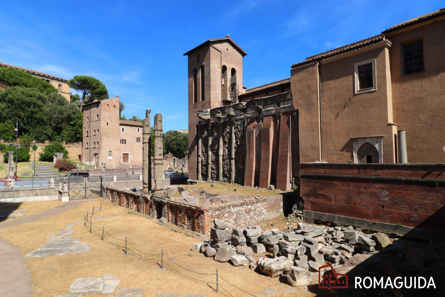 Foro Olitorio, San Nicola in Carcere e Teatro di Marcello Roma