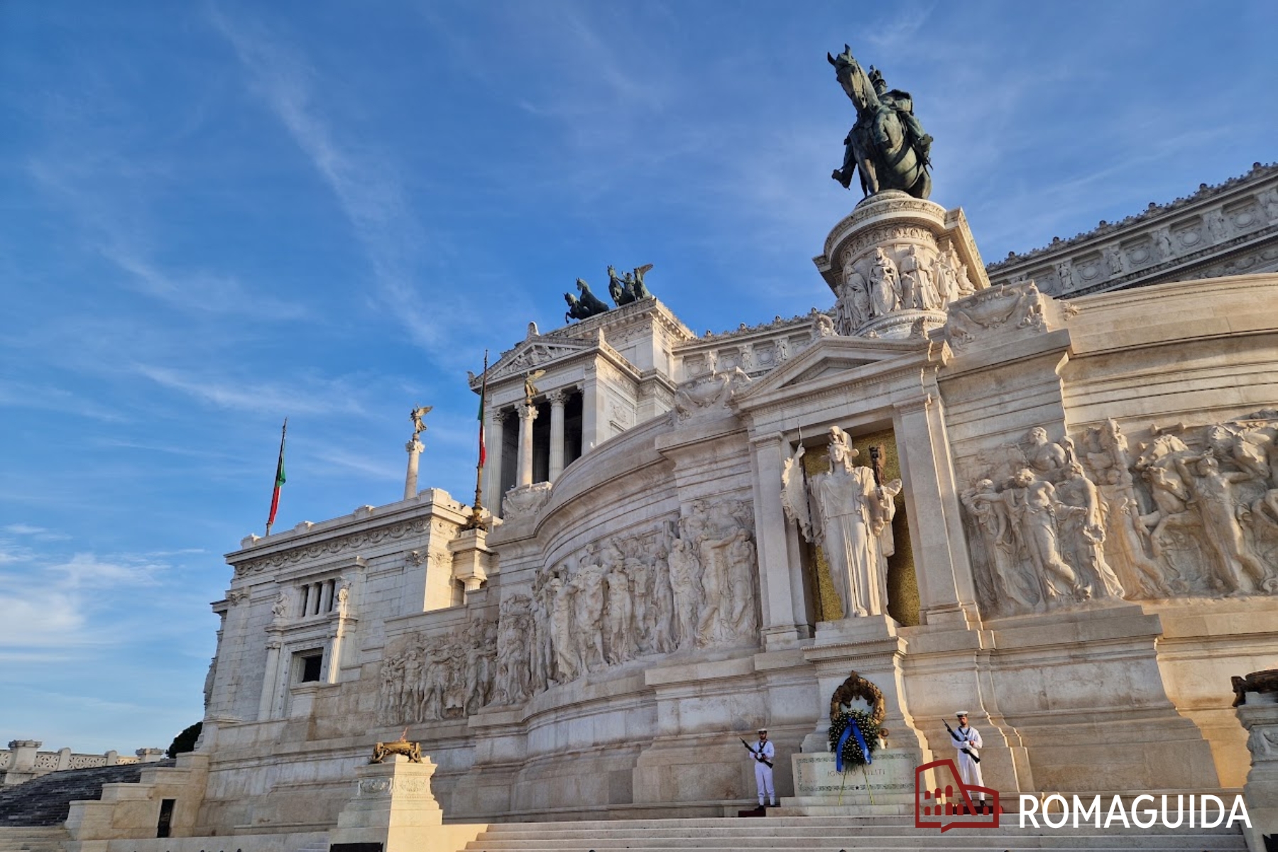 Visita guidata Vittoriano Tramonto Roma