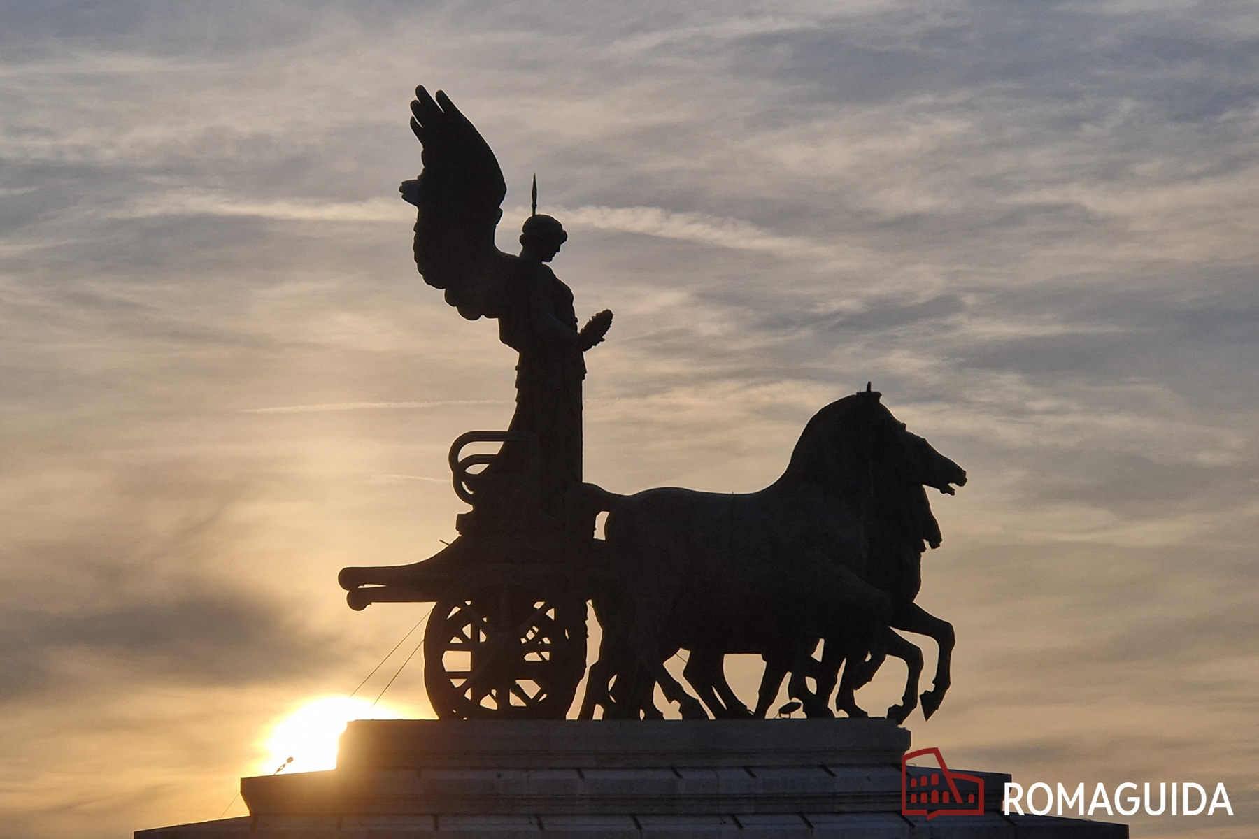 Visita guidata Vittoriano Tramonto Roma