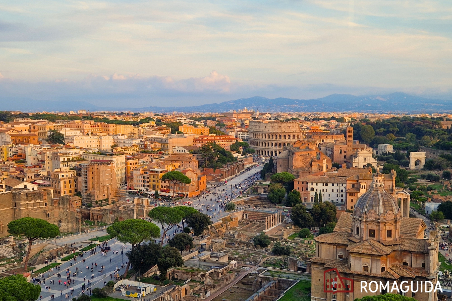 Visita guidata Vittoriano Tramonto Roma