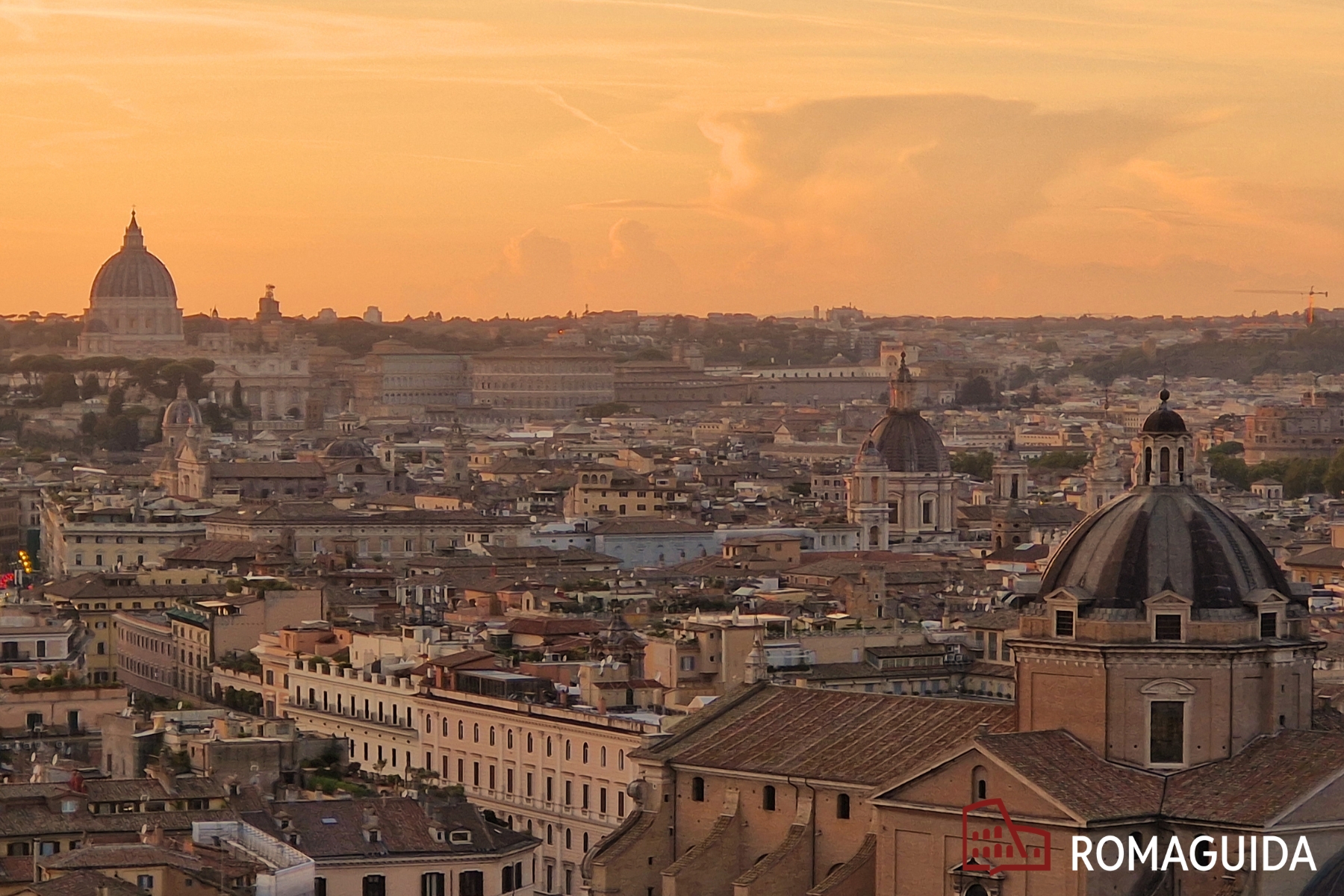 Visita guidata Vittoriano Tramonto Roma